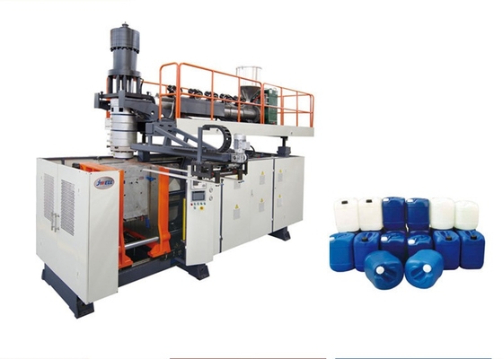 90mm Jerry Can Blowing Machine 4 Zones Heating Screw Diameter
