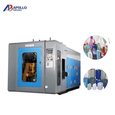 Milk Bottle Extrusion Blowing Moulding Machine 415V HDPE Plastic