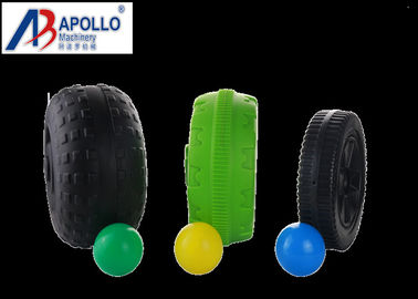 HDPE Black Children Wheel Plastic Drum Moulding Machine Single Station Die Head